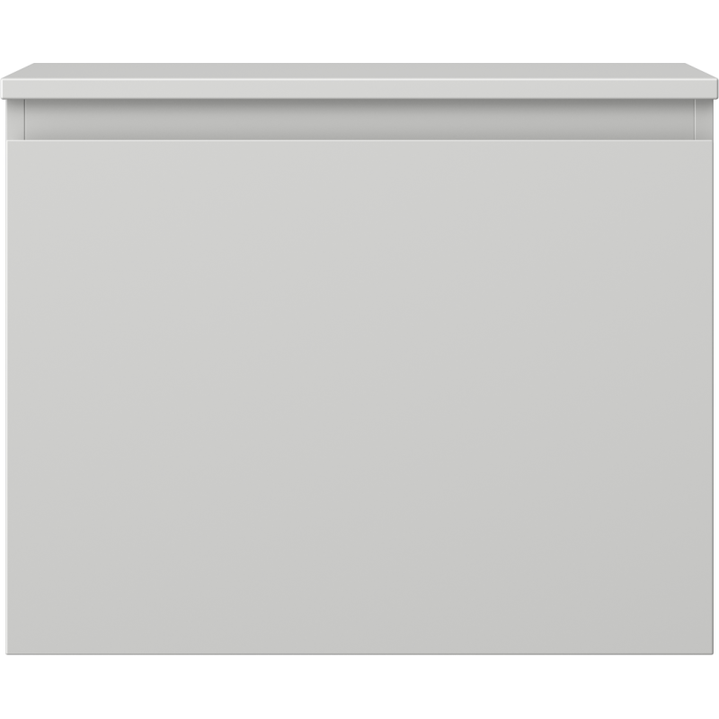 Mexen Orio vonios kambario spintelė su stalviršiu, 60 cm, 1 stalčius, pilka matinė - 91A10-06047-1-BFC62