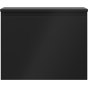 Mexen Orio vonios kambario spintelė po praustuvu, 60 cm, su stalviršiu, 1 stalčius, juoda matinė - 91A10-06047-1-BFC71