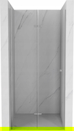 Mexen Lima sulankstomos dušo durys 100 cm, Skaidrus, Chromo - 856-100-000-01-00