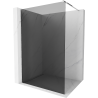 Mexen Kioto dušo pertvara Walk-in 70 x 200 cm, grafitas 8 mm, chromas - 800-070-101-01-40