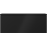 Mexen Orio vonios spintelė po praustuvu 120 cm su stalviršiu, 1 stalčius, juoda matinė - 91A10-12047-1-BFC71