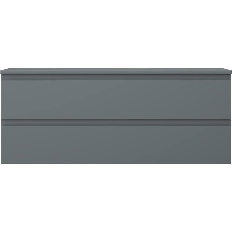 Mexen Orio vonios spintele po kriaukle 120 cm su stalviršiu, 2 stalčiai, matinė grafito spalva - 91A10-12047-2-BFFC66