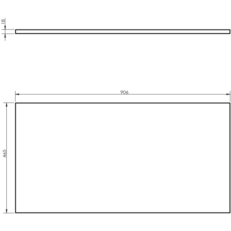 Mexen Rivel vonios spintelė po kriaukle 90 cm su stalviršiu, 1 stalčius, rifliuota, grafitas matinis - 91A20-09023-1-BFC66
