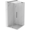 Mexen Rox L stumdoma dušo kabina 95 x 95 cm, skaidri, gun metalas - 8C2L-095-095-95-00