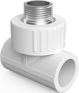 Mexen PPR suvirintas trišakis PPR vamzdžiams 20 x 1/2 GZ x 20 - W97333-2012M20-00