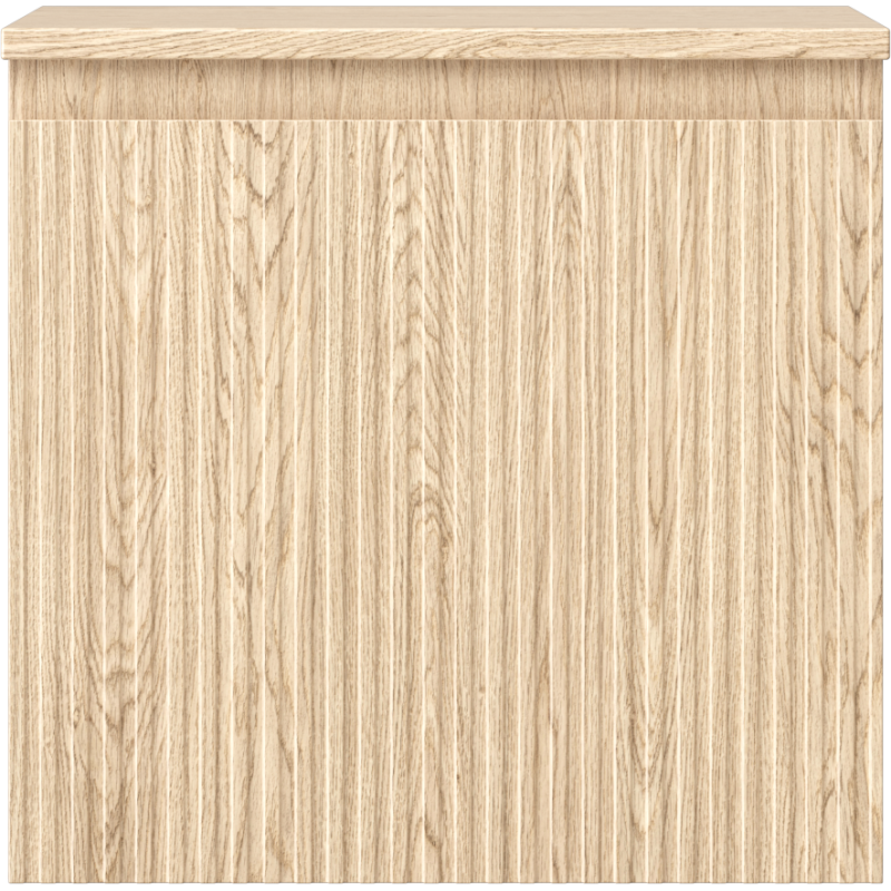 Mexen Rivel vonios spintelė po praustuvu 50 cm su stalviršiu, 1 stalčius, grioveliu, ąžuolas - 91A20-05047-1-BFC81