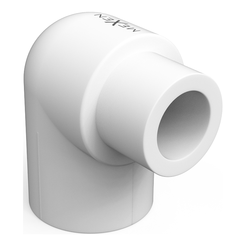 Mexen PPR alkūnė nyplowa 90° suvirinta PPR vamzdžiams 32 x 32, PN25 - W97335-3232-00