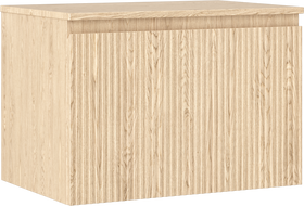 Mexen Rivel vonios spintelė su stalviršiu 70 cm, 1 stalčius, rifliuota, ąžuolas - 91A20-07047-1-BFC81