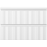 Mexen Rivel vonios spintelė po kriaukle 70 cm su stalviršiu, 2 stalčiai, rifliuota, balta matinė - 91A20-07047-2-BFFC01