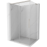 Mexen Rox L stumdomas dušo kabinas 110 x 80 cm, permatomas, matinio nikelio - 8C2L-110-080-97-00