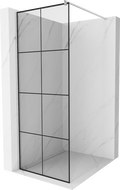 Mexen Kioto dušo sienelė Walk-in 90 x 200 cm, juodas langas 8 mm, chromas - 800-090-101-01-77