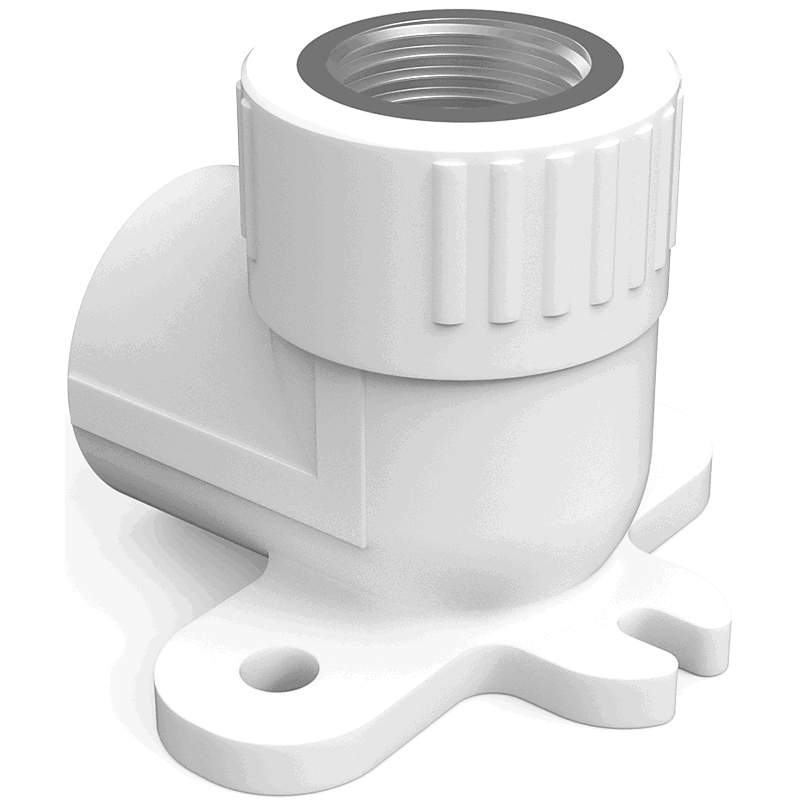 Mexen PPR alkūnė su laikikliu, suvirinama PPR vamzdžiams 20 x 1/2 vidinis sriegis - W97340-2012F-00