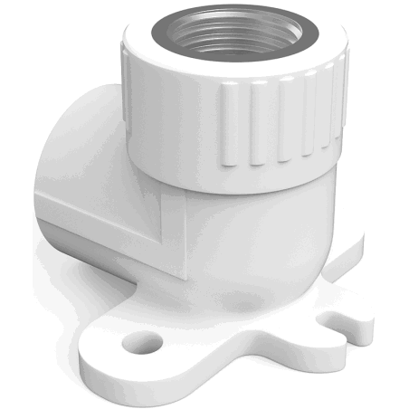 Mexen PPR alkūnė su laikikliu, suvirinama PPR vamzdžiams 20 x 1/2 vidinis sriegis - W97340-2012F-00