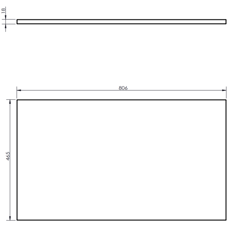 Mexen Rivel vonios kambario spintelė su stalviršiu po praustuvu, 80 cm, 2 stalčiai, rifliuota, juoda mat - 91A20-08047-2-BFFC71