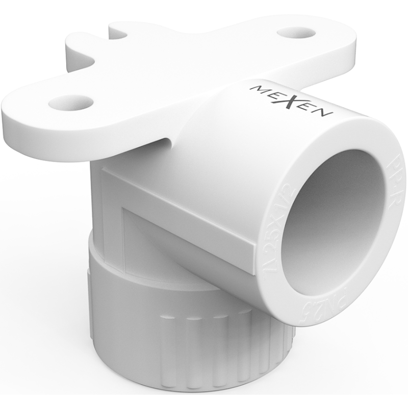 Mexen PPR alkūnė su laikikliu, suvirinama PPR vamzdžiams 25 x 1/2 GW - W97340-2512F-00