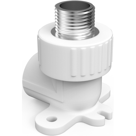 Mexen PPR alkūnė su laikikliu virinama PPR vamzdžiams 20 x 3/4 GZ - W97341-2034M-00