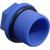 Mexen PPR trumpas kištukas bandymams 3/4 GZ mėlynas - W97343-34-00