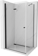 Mexen Lima sulankstoma dušo kabina 70 x 90 cm, Skaidrus, Juoda - 856-070-090-70-00