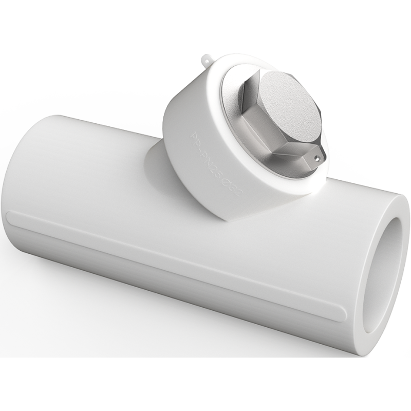 Mexen PPR filtras įstrižainė suvirinta PPR vamzdžiams 20 x 20, PN20 - W97348-20-00