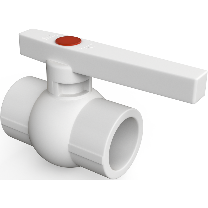 Mexen PPR rutulinis vožtuvas PP suvirinamas prie PPR vamzdžių 40 x 40 - W97349-40-00