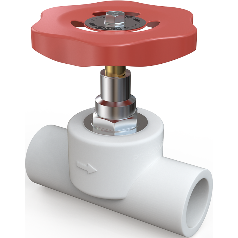 Mexen PPR suvirintuvo tipo ventilis, skirtas PPR vamzdžiams 50 x 50 - W97352-50-00