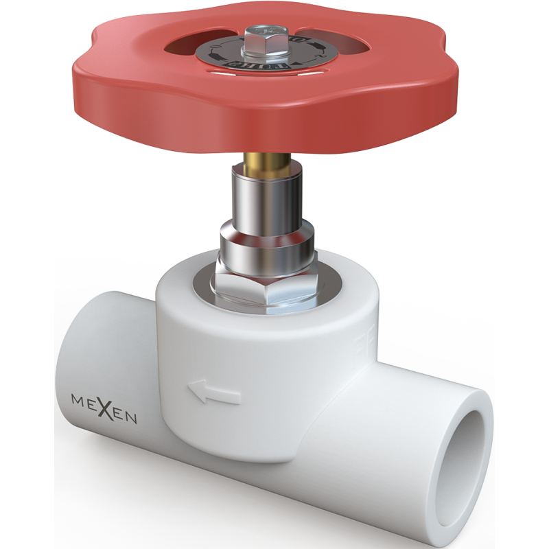 Mexen PPR suvirintuvo tipo ventilis, skirtas PPR vamzdžiams 50 x 50 - W97352-50-00