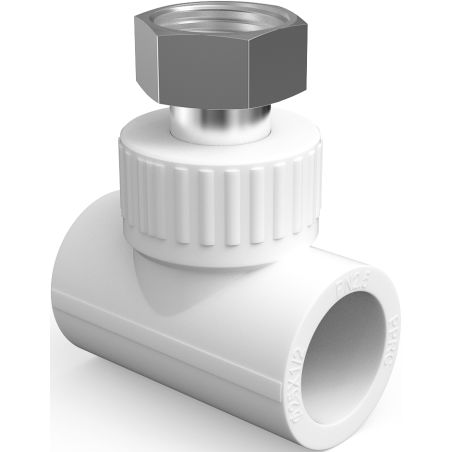 Mexen PPR trišakis su sriegiu privirinamam PPR 20 x 1/2 GW x 20 - W97347-2012F20-00