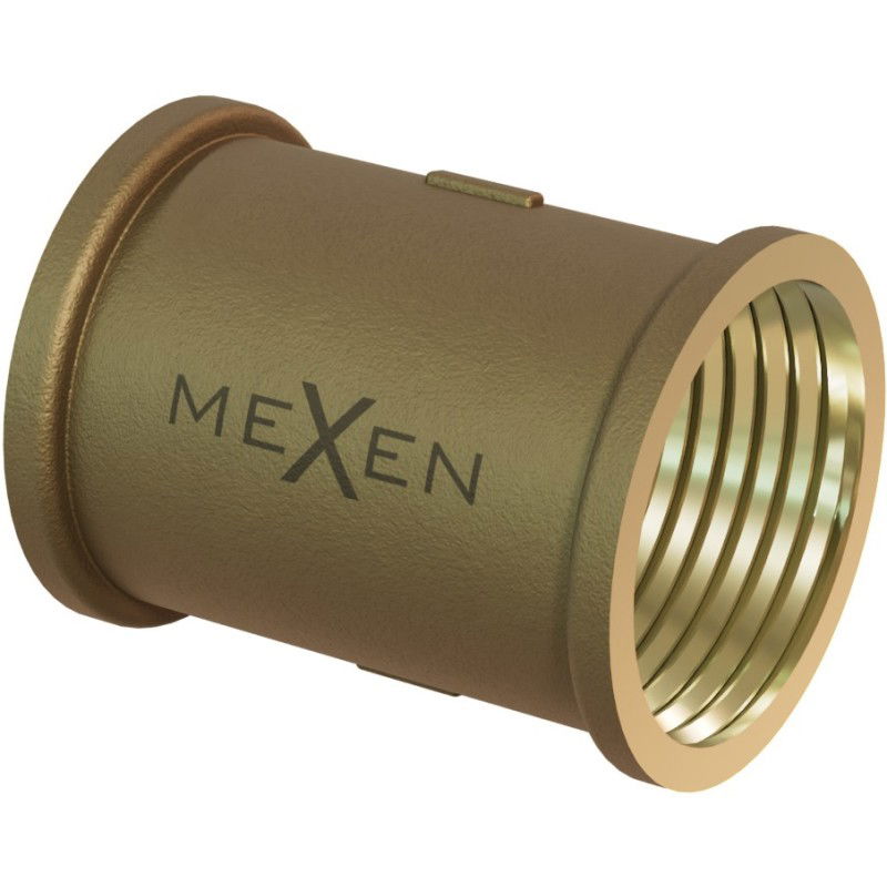 Mexen BRASS žalvarinė mova 2 vidinis x 2 vidinis - W97401-2020