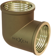 Mexen BRASS žalvarinis 90 laipsnių alkūnė 1/2 VG x 1/2 VG - W97402-1212