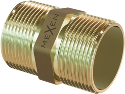 Mexen BRASS žalvarinė nipelė 1 GZ x 1 GZ - W97404-1010