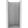 Mexen Pretoria pakreipiamos dušo durys 80 cm, Skaidrus, Chromo - 852-080-000-01-00