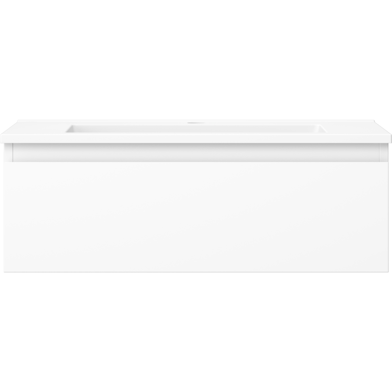 Mexen Orio vonios spintelė 70 cm su kriaukle Otis, 1 stalčius, balta matinė - 91A10-07023-1-BF01-W18M01