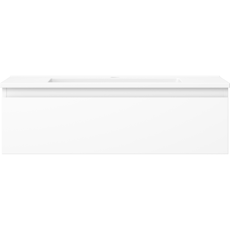 Mexen Orio vonios kambario spintelė 80 cm su Otis praustuvu, 1 stalčius, balta matinė - 91A10-08023-1-BF01-W18M01