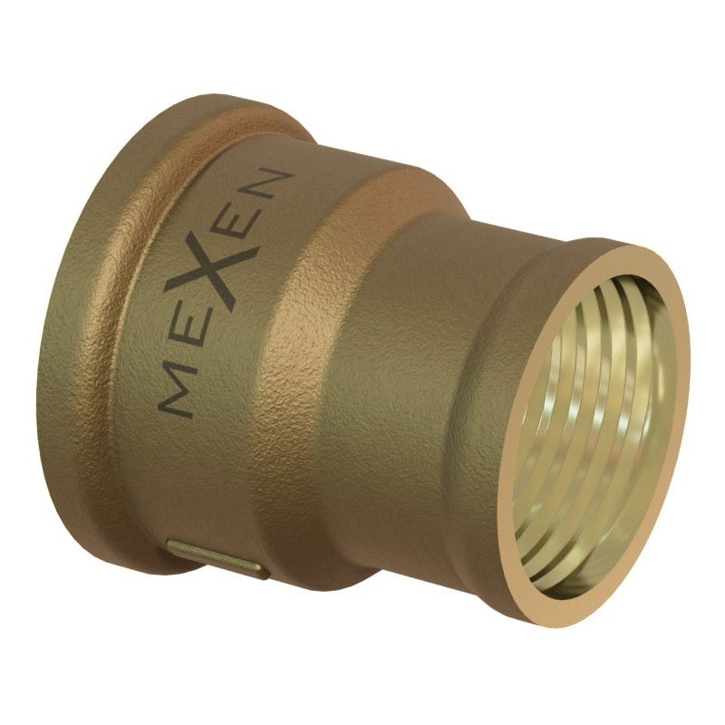 Mexen BRASS žalvarinis redukcinis movas 2 vidinis sriegis x 1 vidinis sriegis - W97406-2010