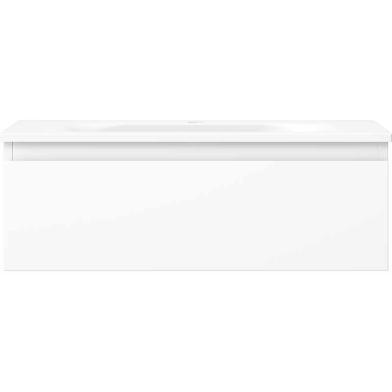 Mexen Orio vonios spintelė 70 cm su praustuvu Vela, 1 stalčius, balta matinė - 91A10-07023-1-BF01-W23M01