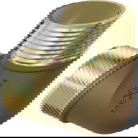 Mexen BRASS žalvarinis alkūnė 1 IG x 1 IG - W97409-1010