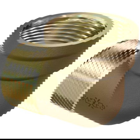 Mexen BRASS žalvarinis alkūnė 1/2 GZ x 1/2 GW - W97410-1212