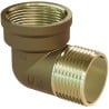 Mexen BRASS žalvarinis alkūnė 6/4 GZ x 6/4 GW - W97410-6464