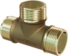 Mexen BRASS žalvarinis trišakis 3/4 GZ x 3/4 GZ x 3/4 GZ - W97411-343434