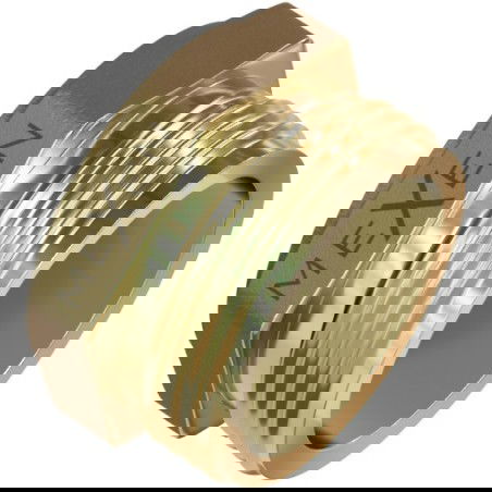 Mexen BRASS žalvarinė dangtelis 3/8 GZ - W97413-38