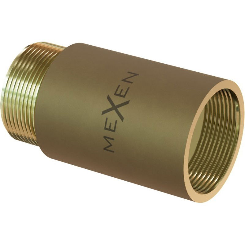 Mexen BRASS apvali žalvarinė prailginimo dalis 1/2 GW x 1/2 GZ, 40 mm - W97415-1212-40