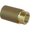Mexen BRASS žalvarinis apvalus prailgintuvas 1 vidinis sriegis x 1 išorinis sriegis, 25 mm - W97415-1010-25