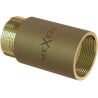 Mexen BRASS žalvarinis apvalus prailgintuvas 1 vidinis sriegis x 1 išorinis sriegis, 25 mm - W97415-1010-25