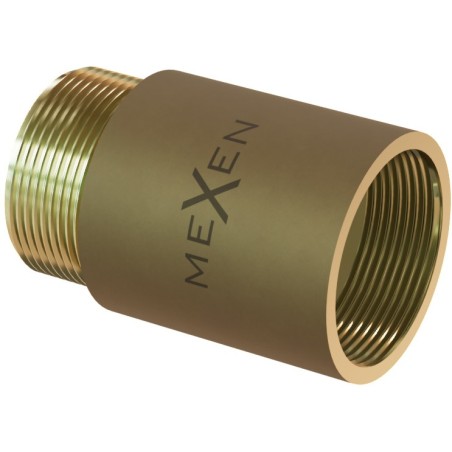 Mexen BRASS apskritas žalvarinis redukcinis prailginimas 1/2 GW x 3/8 GZ, 10 mm - W97416-1238-10