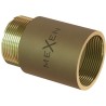 Mexen BRASS apskritas žalvarinis redukcinis prailginimas 1/2 GW x 3/8 GZ, 10 mm - W97416-1238-10