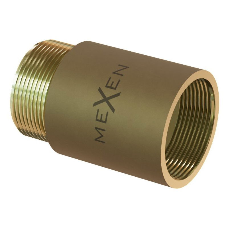 Mexen BRASS apvalus redukcinis žalvarinis prailginimas 3/4 vidinė x 1/2 išorinė, 10 mm - W97416-3412-10