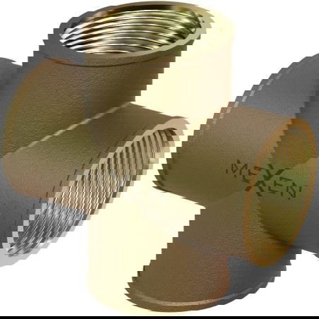 Mexen BRASS žalvarinis keturinis 3/4 GW x 3/4 GW x 3/4 GW x 3/4 GW - W97418-34343434