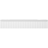 Mexen Rivel vonios spintelė 140 cm su praustuvu Vela, 1 stalčius, rievėtas, baltas matinis - 91A20-14023-1-BF01-W23M01