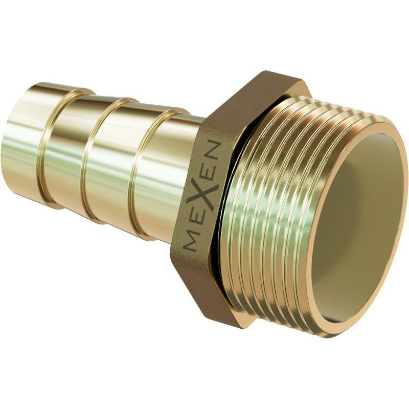 Mexen BRASS žalvarinis žarnos sujungimas 1 GZ x 30 mm - W97421-1030