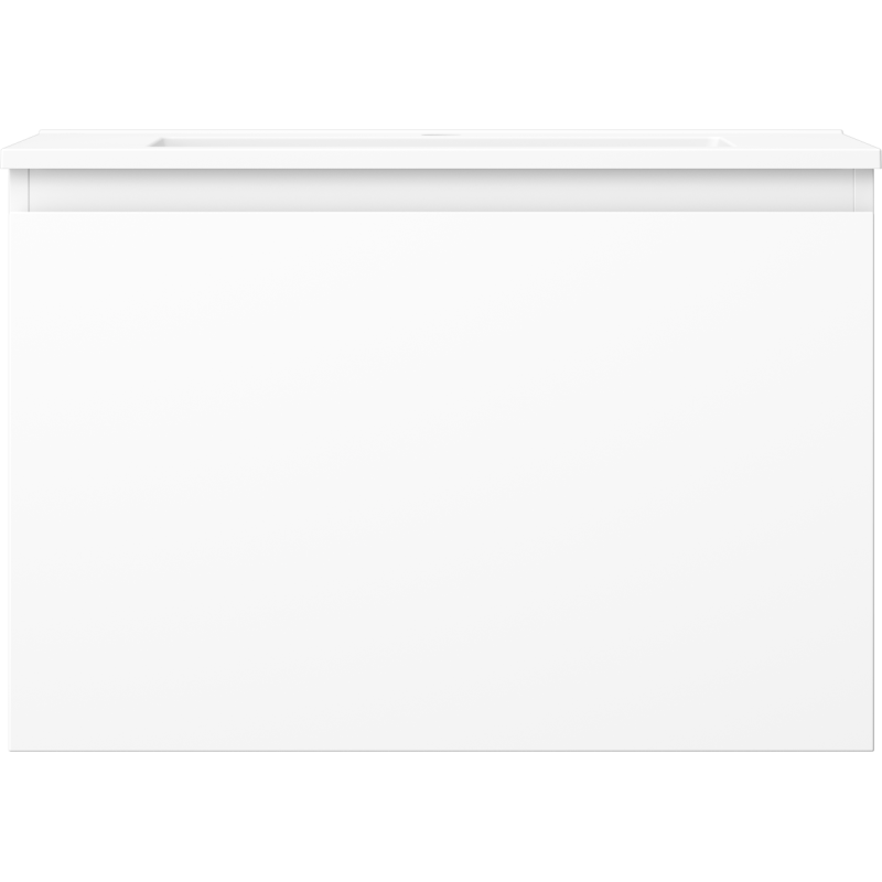 Mexen Orio vonios spintelė 70 cm su Otis kriaukle, 1 stalčius, balta matinė - 91A10-07047-1-BF01-W18M01